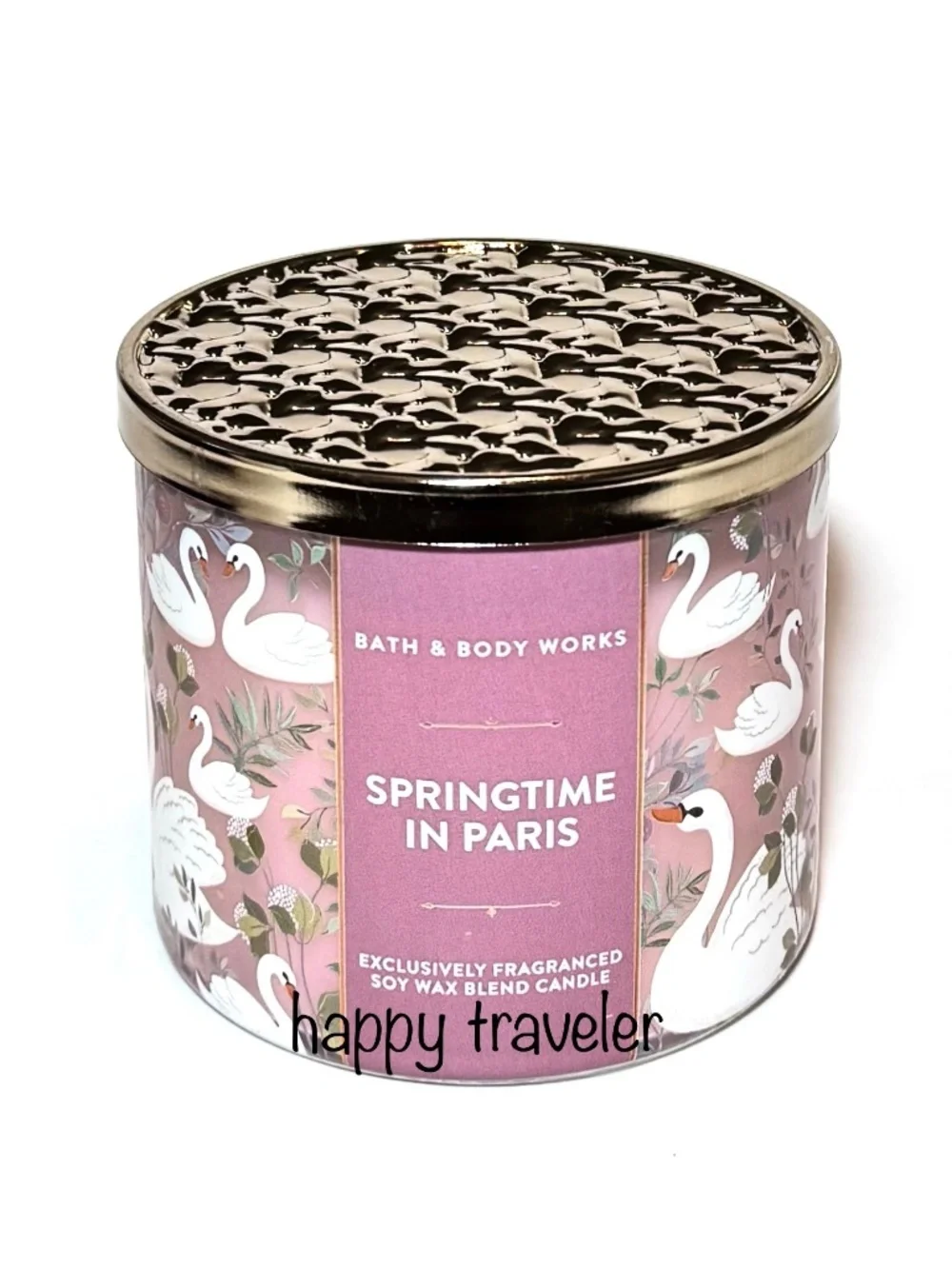 SPRINGTIME IN PARIS 3-Wick Candle - Picture 2 of 4